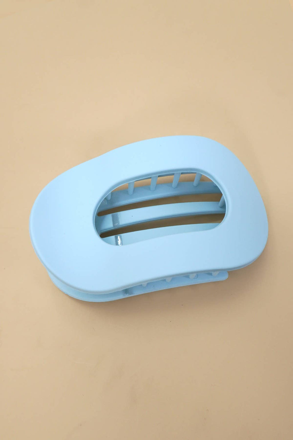 Jumbo Lay Flat Oval Hair Claw Clips Secure Styling | 40H982