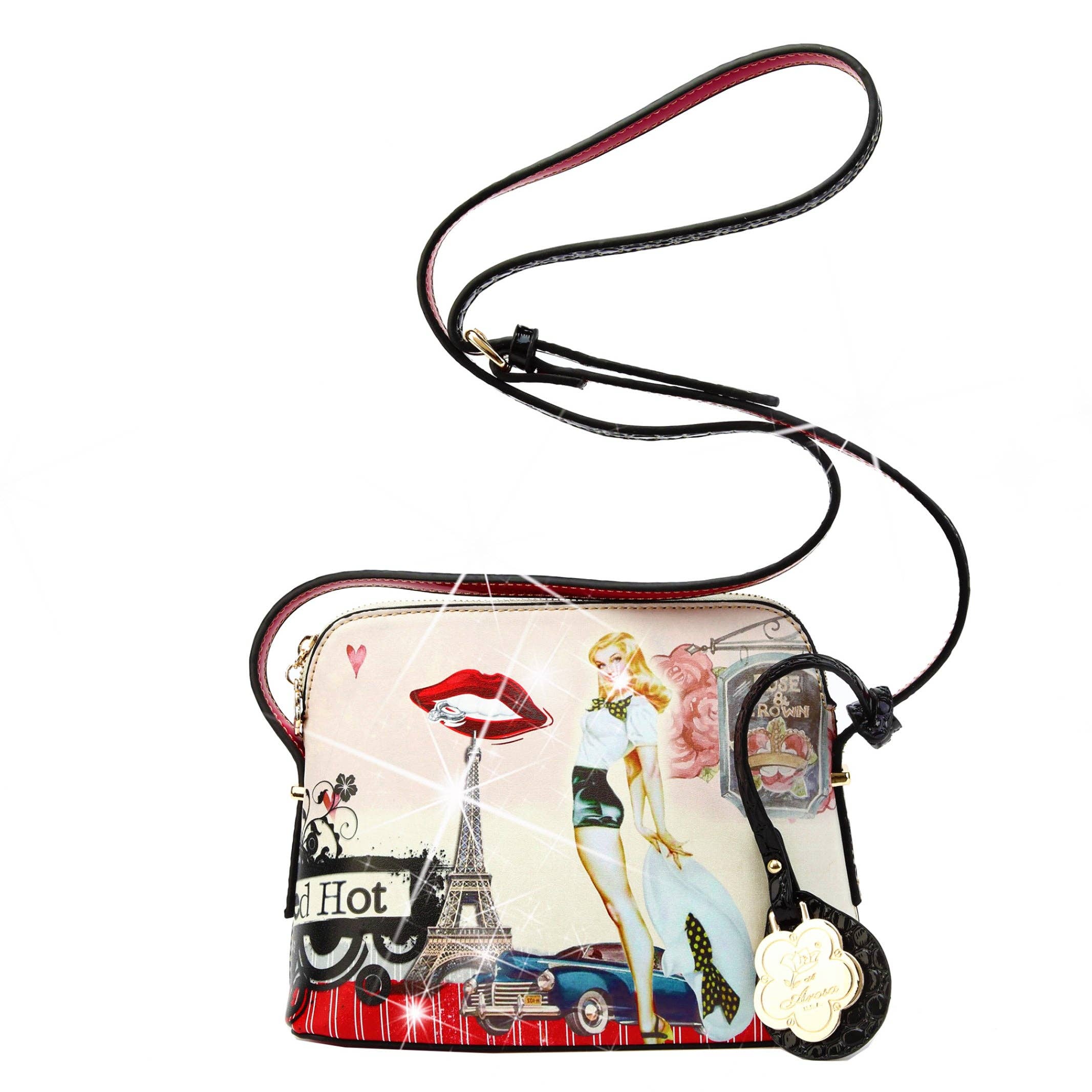 Arosa Retro-Inspired Crossbody Bag