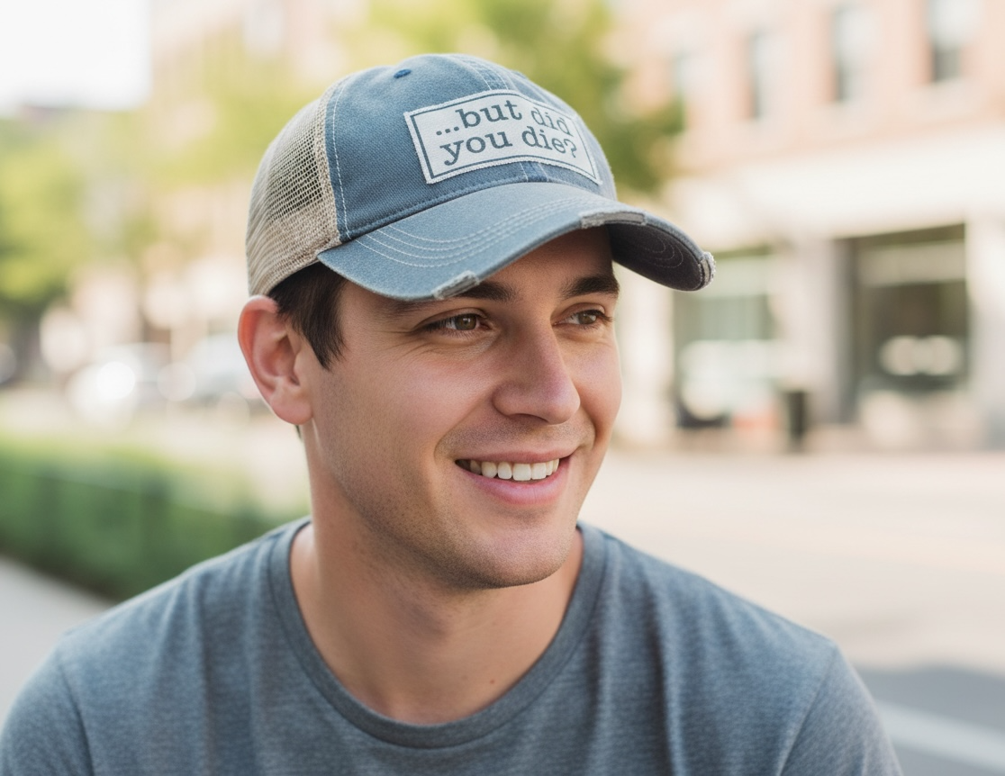But Did You Die? Trucker Hat Baseball Cap
