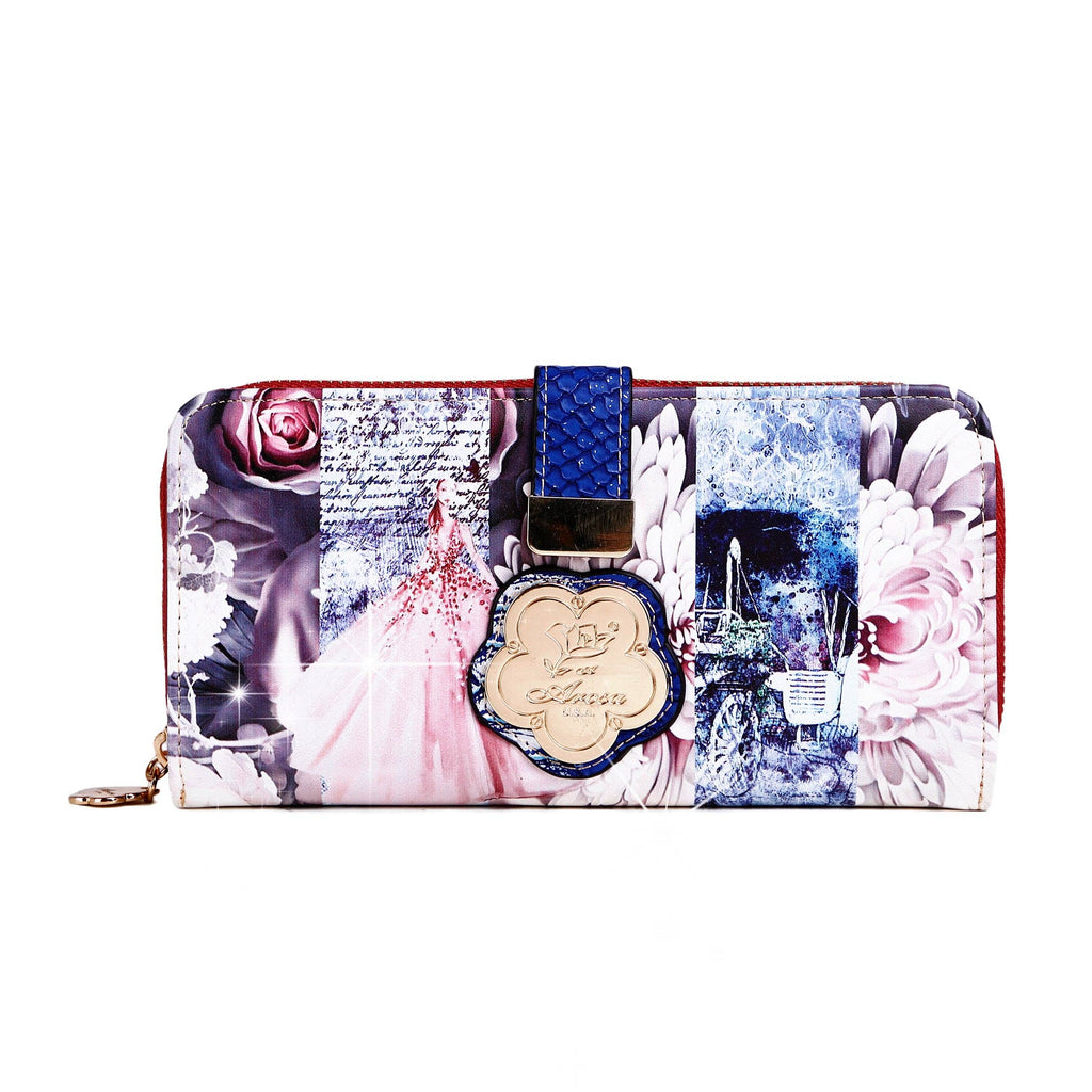 Arosa Elegant Floral Designer Wallet