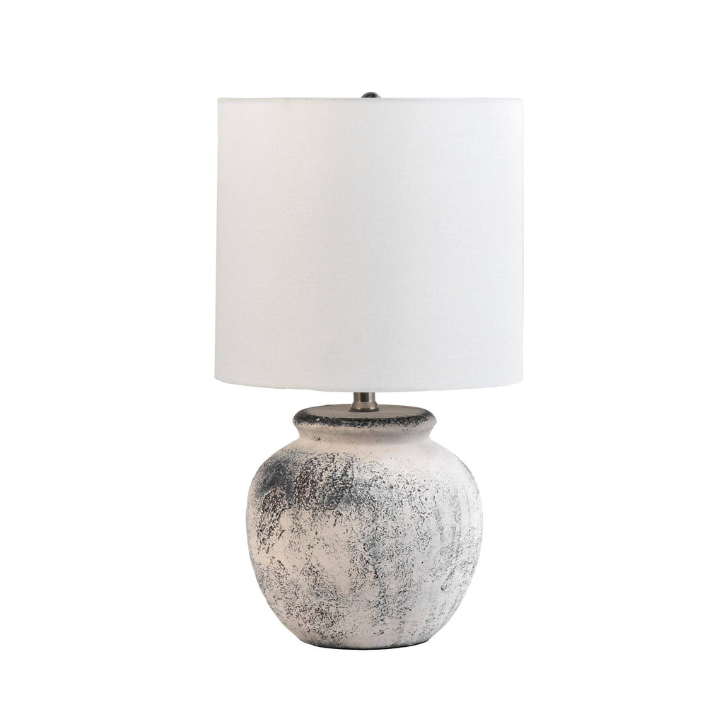 Hilma 22" Distressed Ceramic Table Lamp