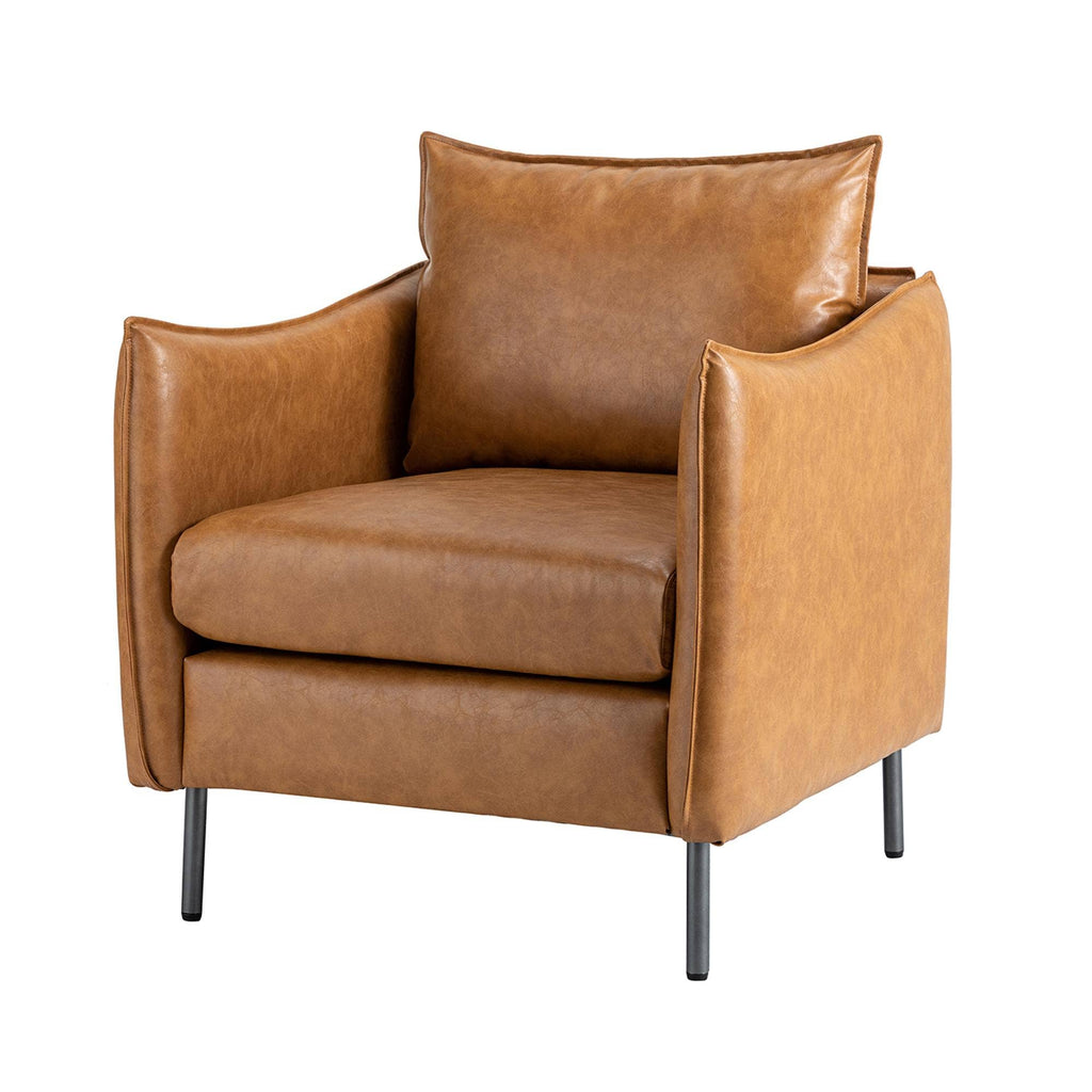 Georges Vegan Leather Armchair