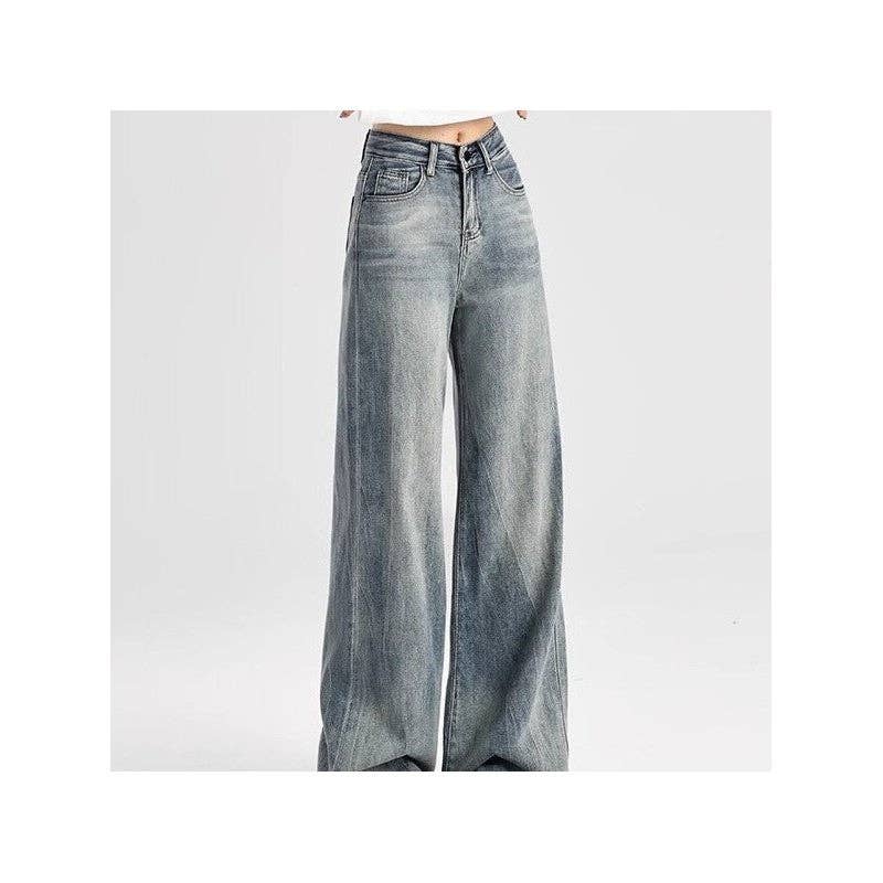 Vintage High Waist Wide Leg Jeans