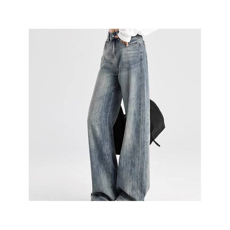 Vintage High Waist Wide Leg Jeans