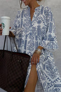 Floral Pattern Casual Dress