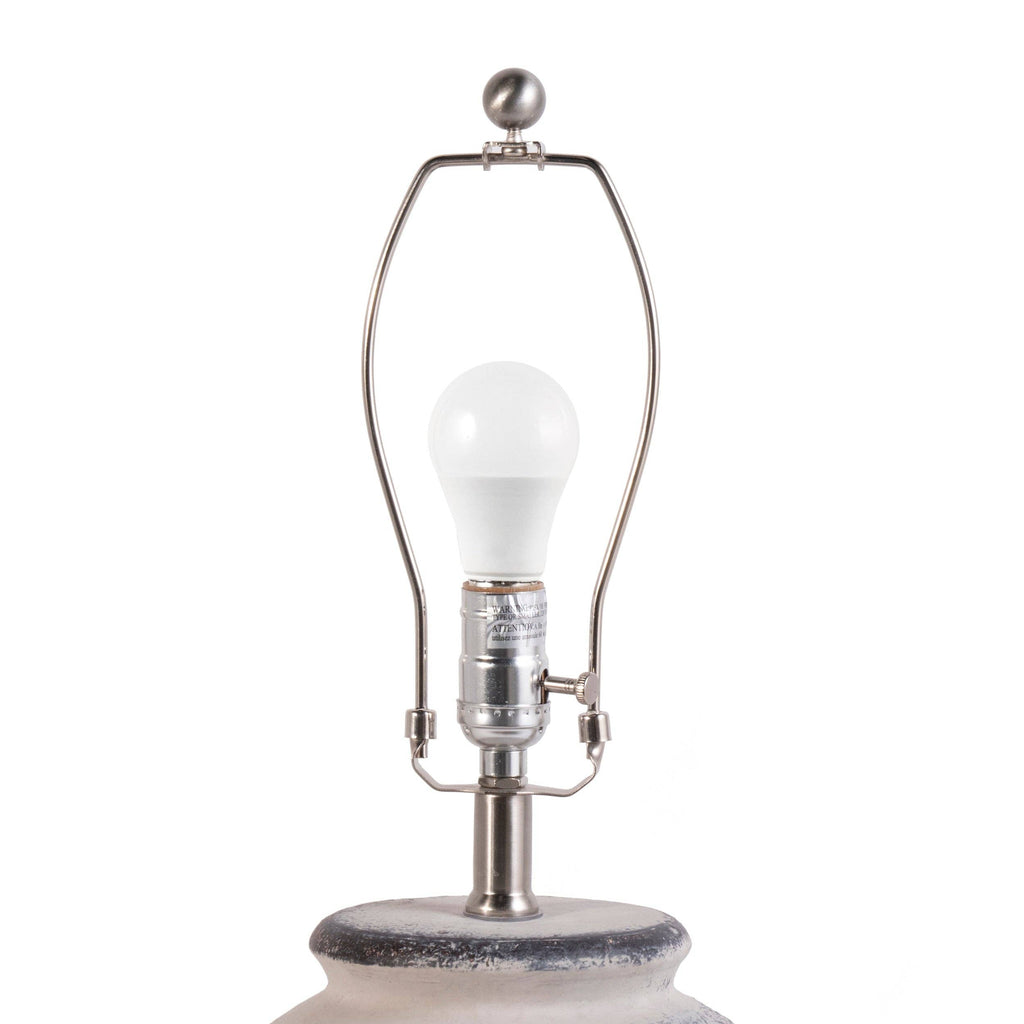 Hilma 22" Distressed Ceramic Table Lamp
