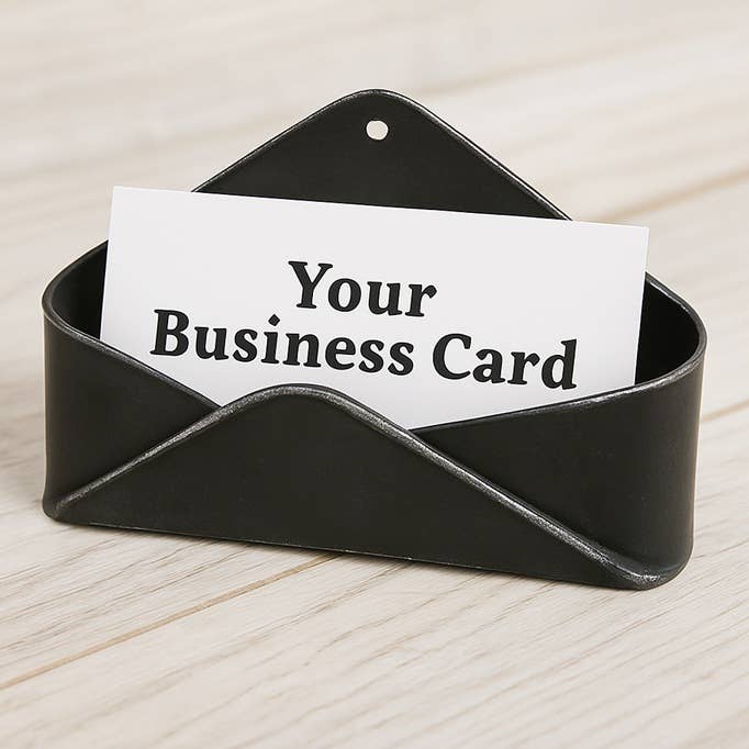 Metal Envelope Business Card Holder - Select Color