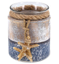 Nautical - Silver Sea Starfish Candle Holder