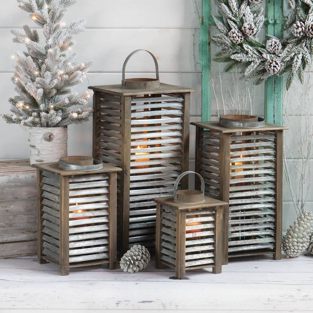 SQ WOOD LANTERN
