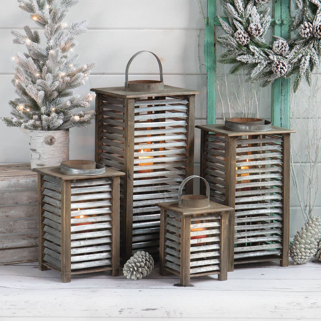 SQ WOOD LANTERN