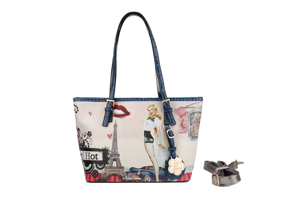 Arosa Retro Glamour Parisian Tote Bag