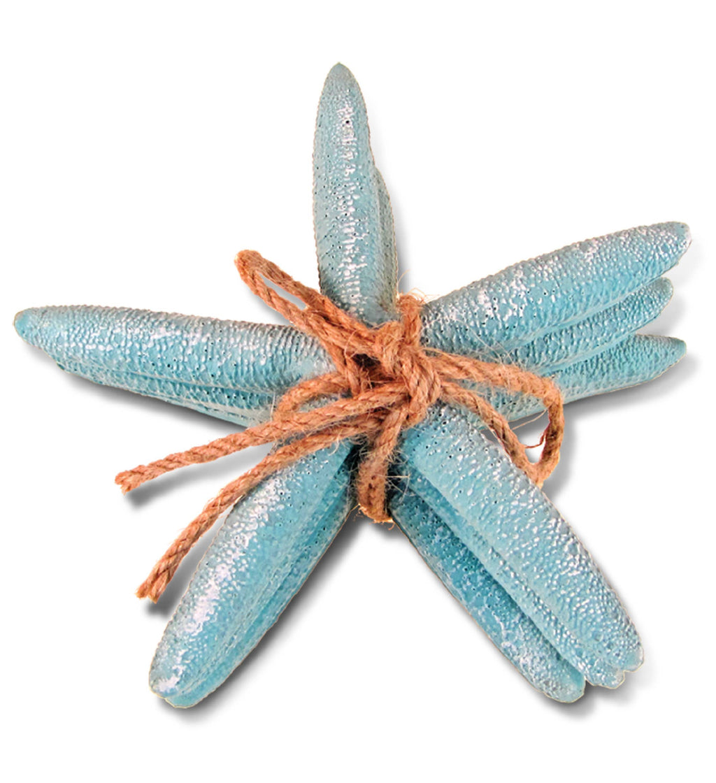 Nautical Décor - Resin Turquoise Starfish