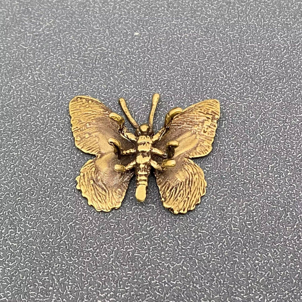 Vintage Brass Butterfly Crafts Desktop Ornaments