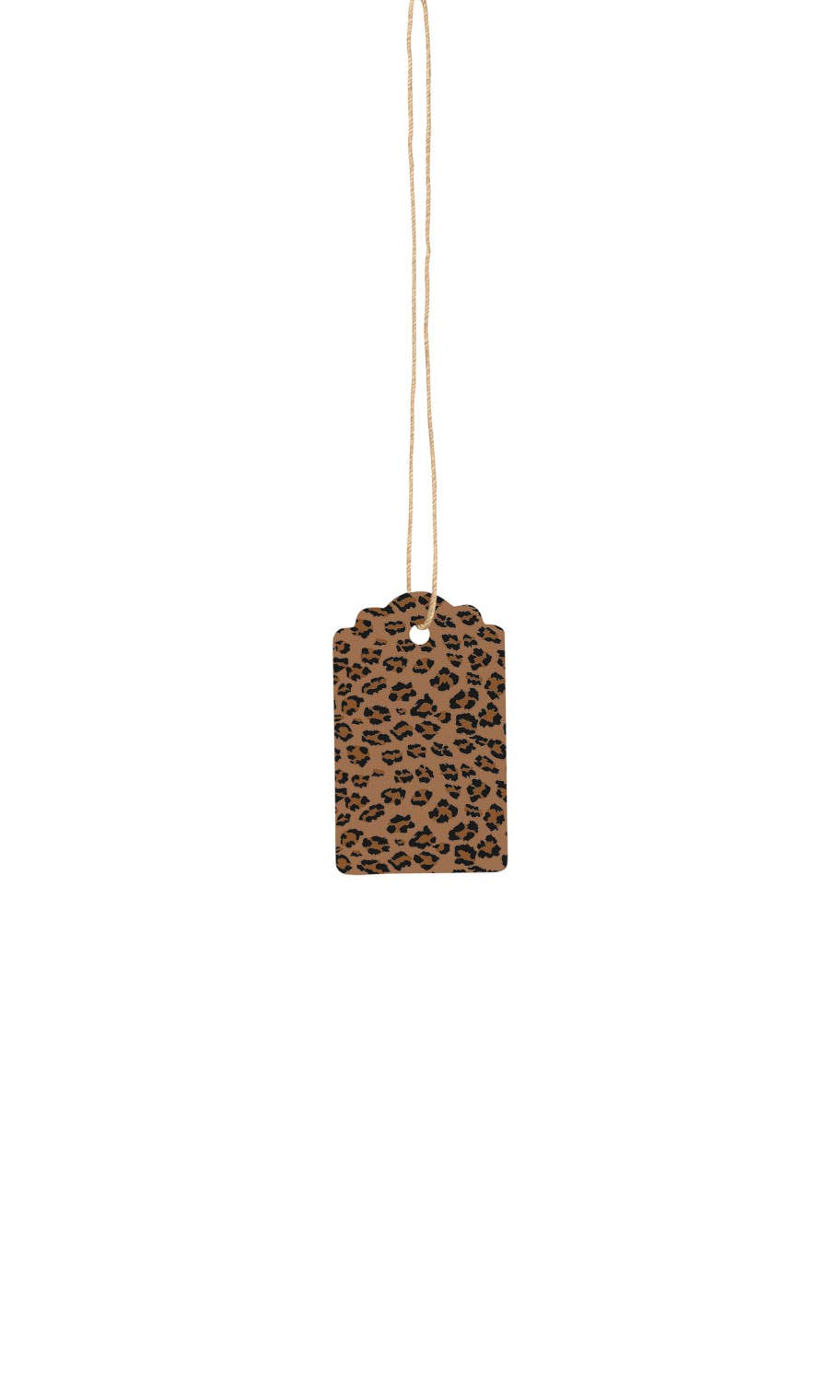 Strung Scalloped Price Tags