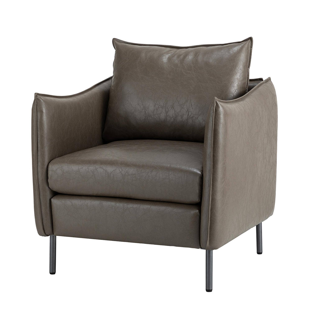 Georges Vegan Leather Armchair
