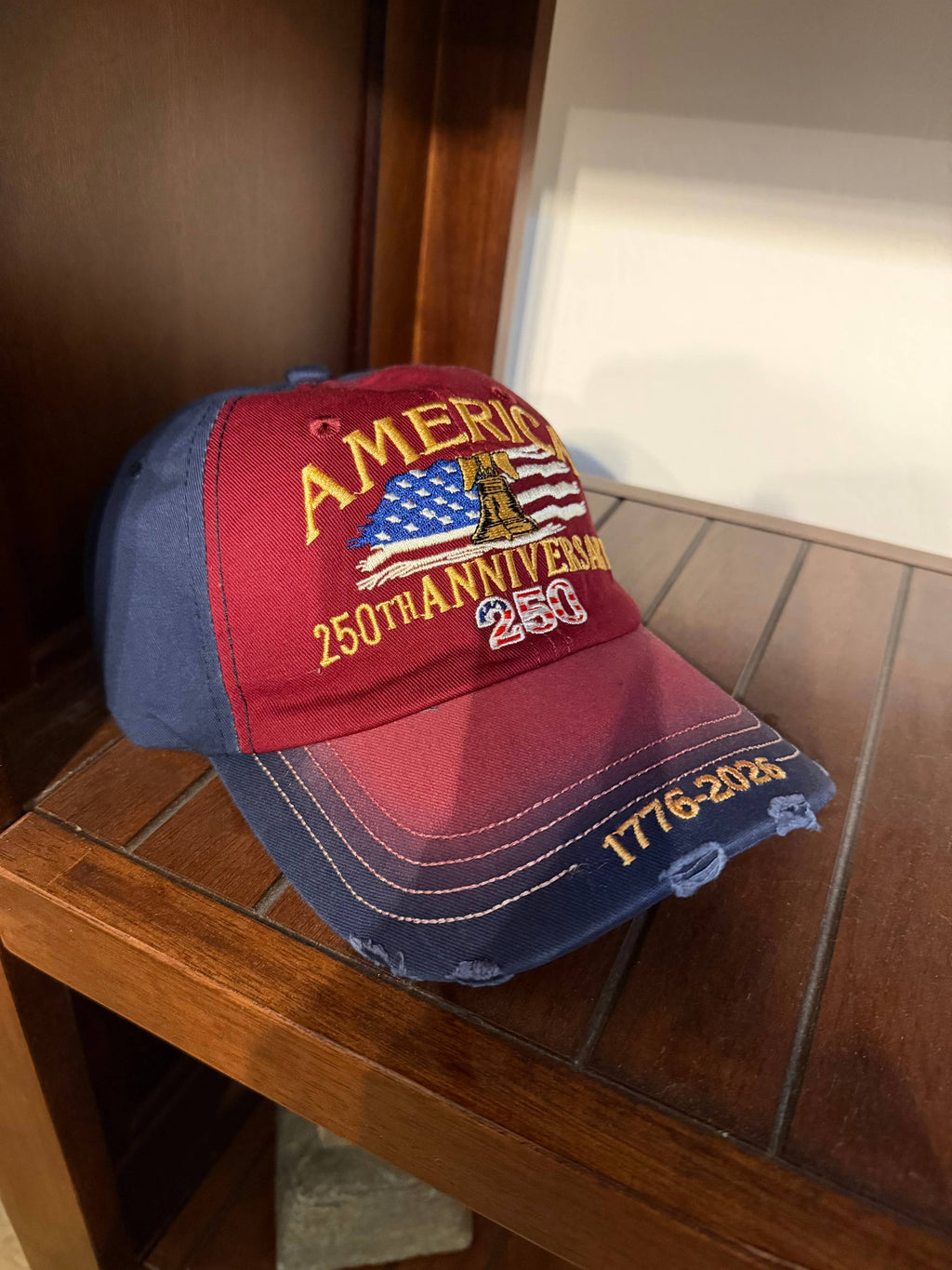 250th Anniversary Embroidered Baseball Cap