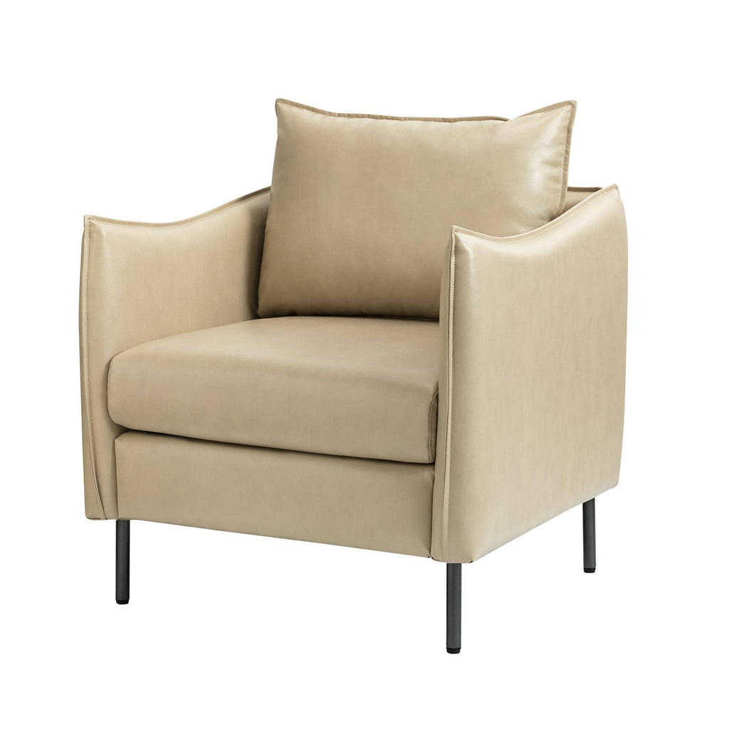 Georges Vegan Leather Armchair