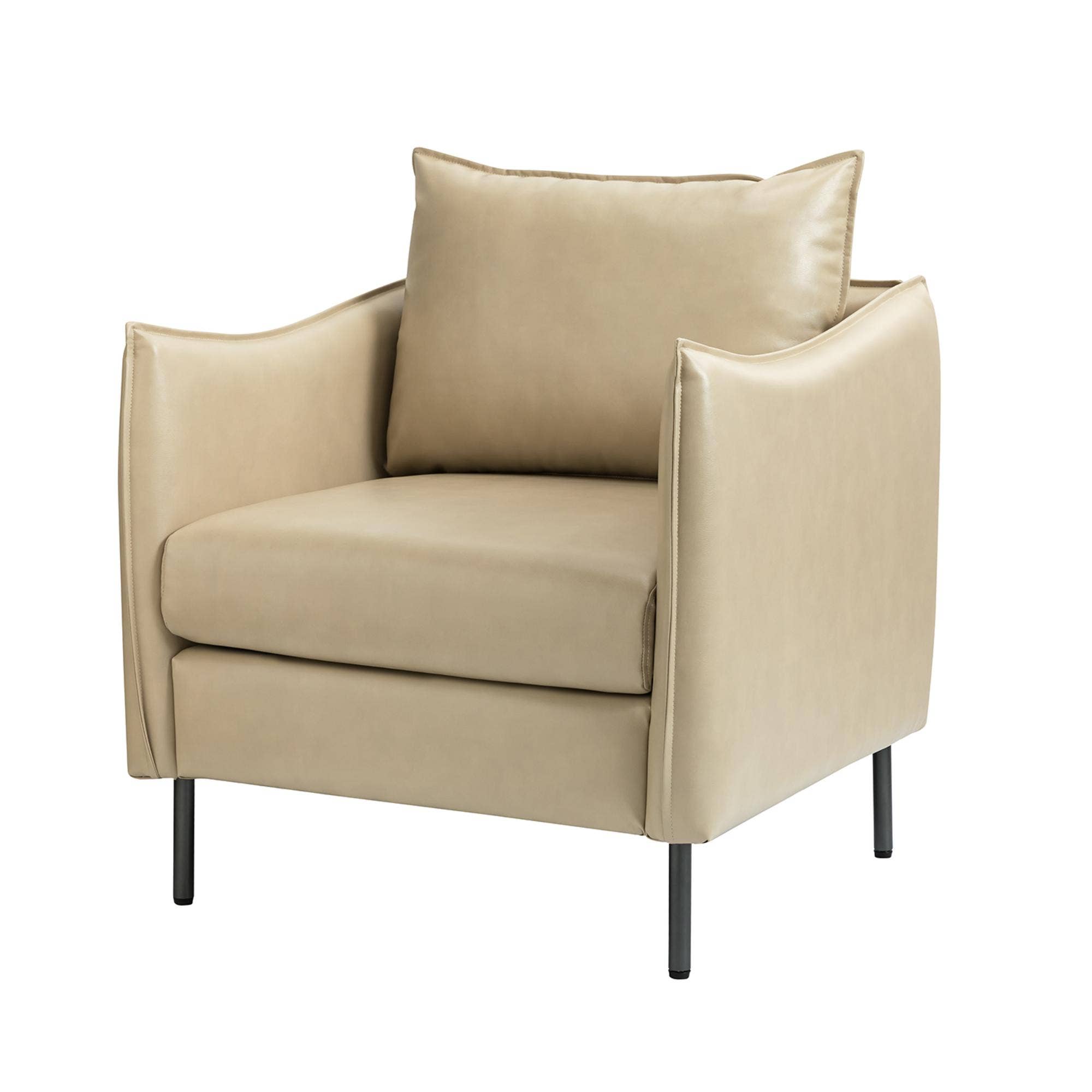 Georges Vegan Leather Armchair