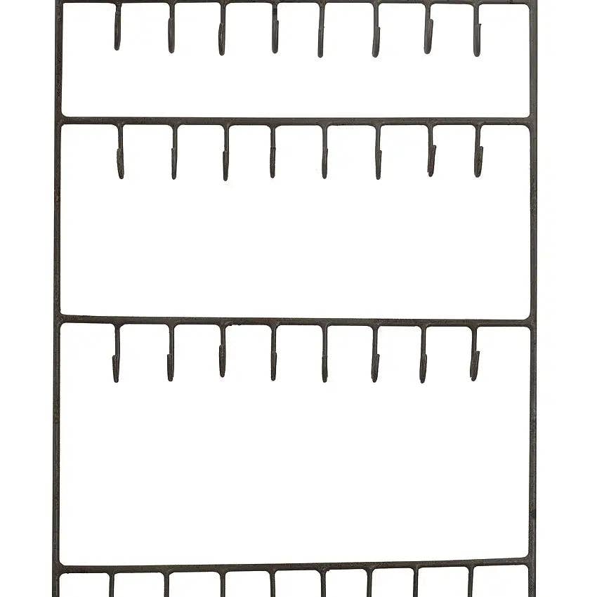 Simple Wire Jewel Hook Wall Mount