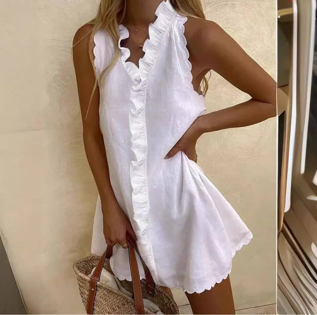 Cotton Linen Dress