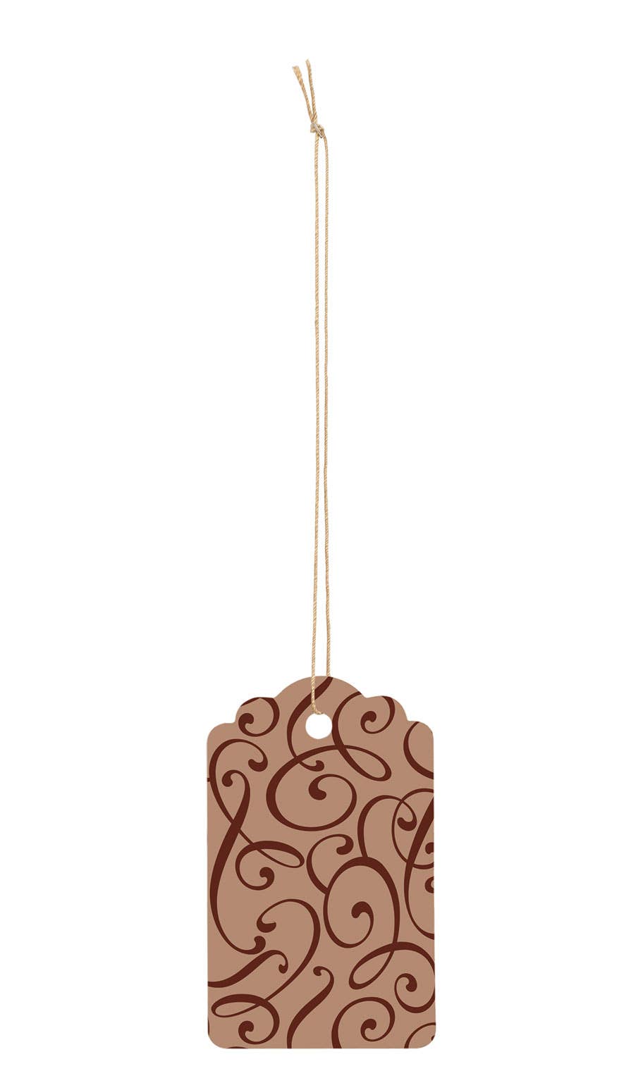 Strung Scalloped Price Tags