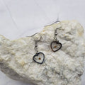 Mustard Seed Heart Earrings
