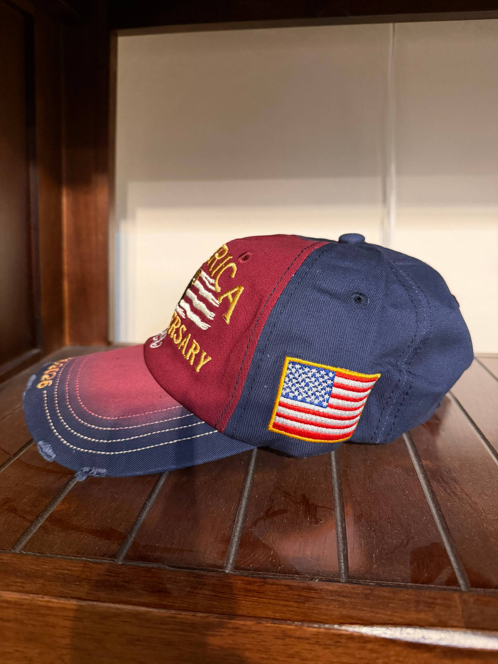 250th Anniversary Embroidered Baseball Cap