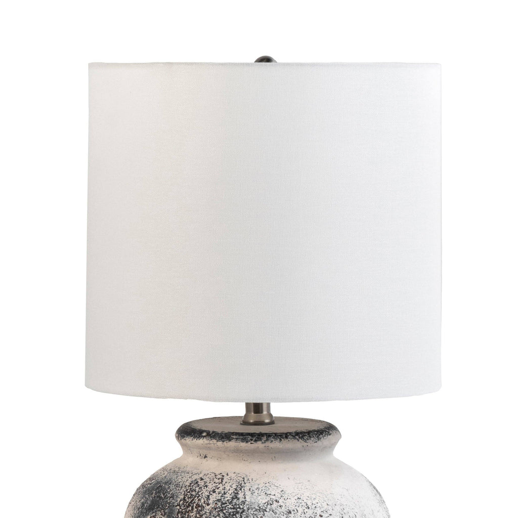 Hilma 22" Distressed Ceramic Table Lamp