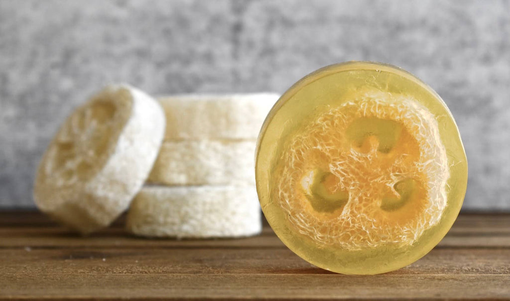 Lavender + Eucalyptus Organic Loofah Soap 