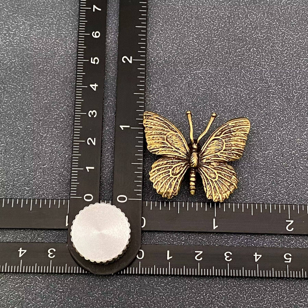 Vintage Brass Butterfly Crafts Desktop Ornaments