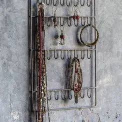 Simple Wire Jewel Hook Wall Mount