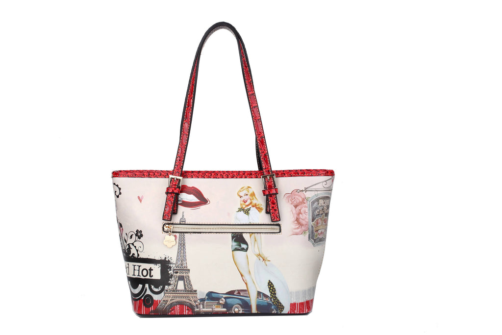 Arosa Retro Glamour Parisian Tote Bag