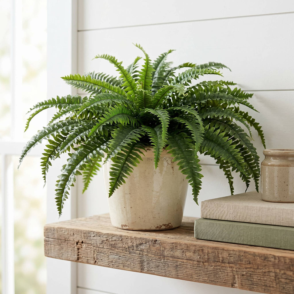 Boston Fern 34" Lush Decorative Indoor Plant Spring Decor 24