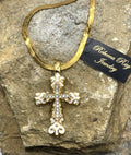Gold Layered Cross Necklace