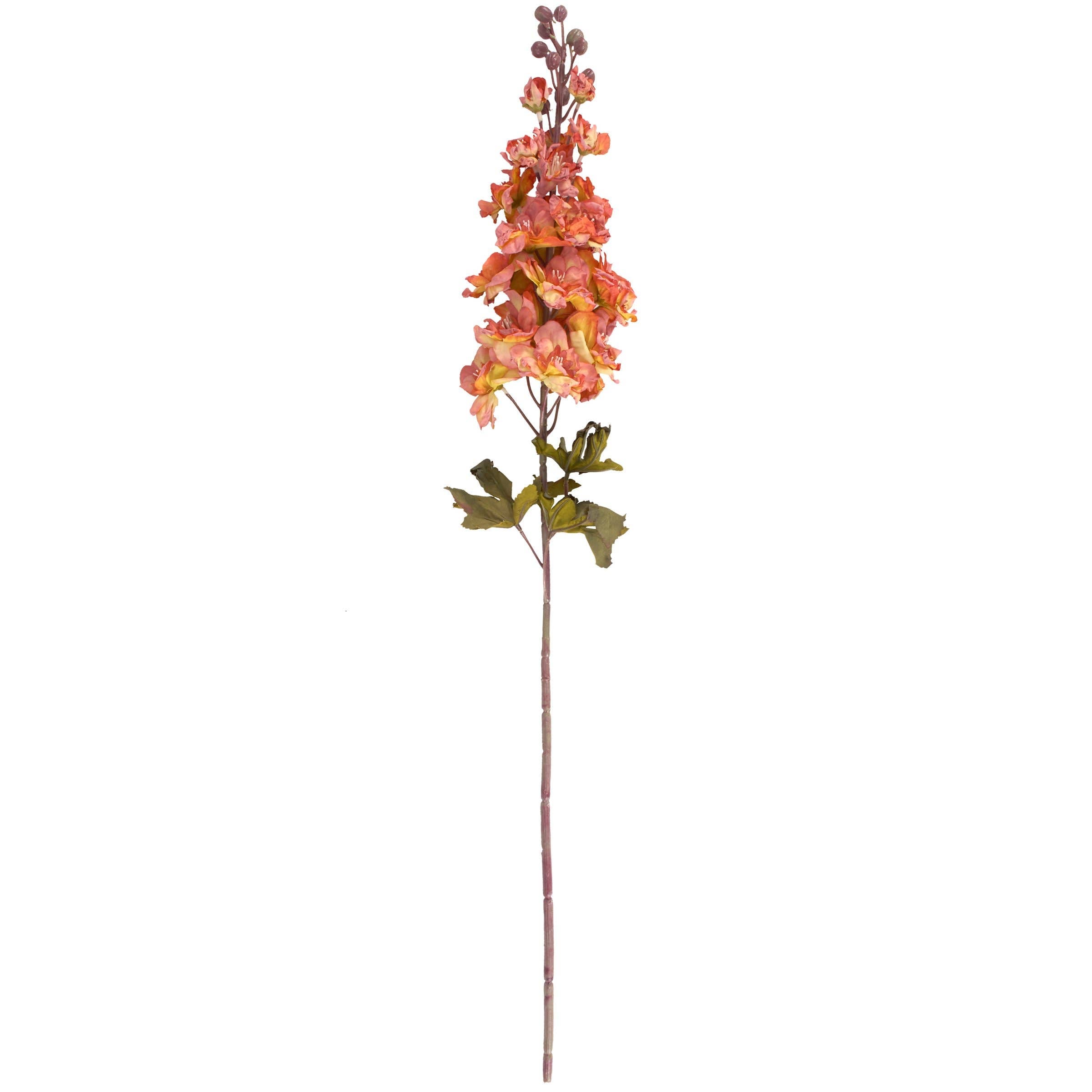 Peach Delphinium Floral Pick