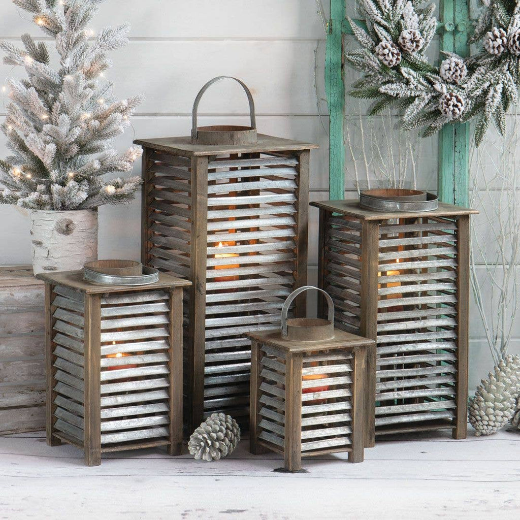 SQ WOOD LANTERN