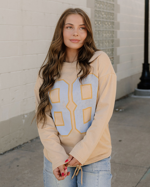 88 Sweatshirt | Graphic Pullover Sweater | Casual Women Top