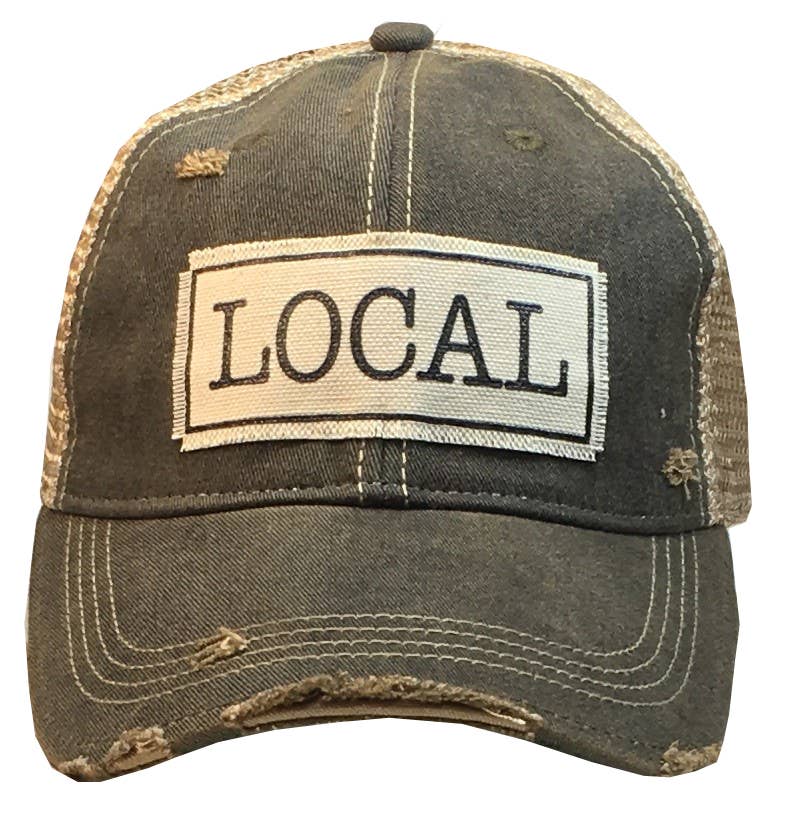Local Distressed Trucker Cap