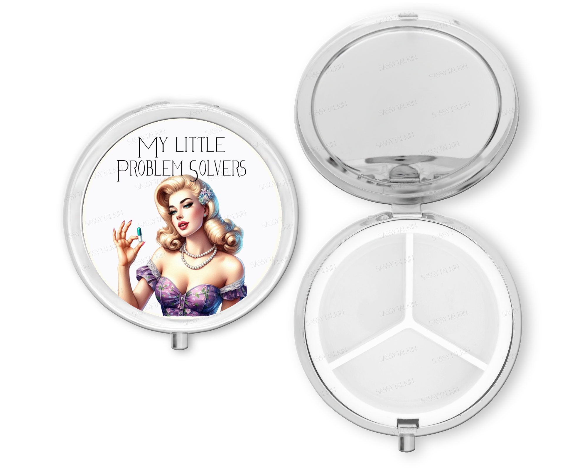 Purse Pill Box Organizer, My little problem solver
