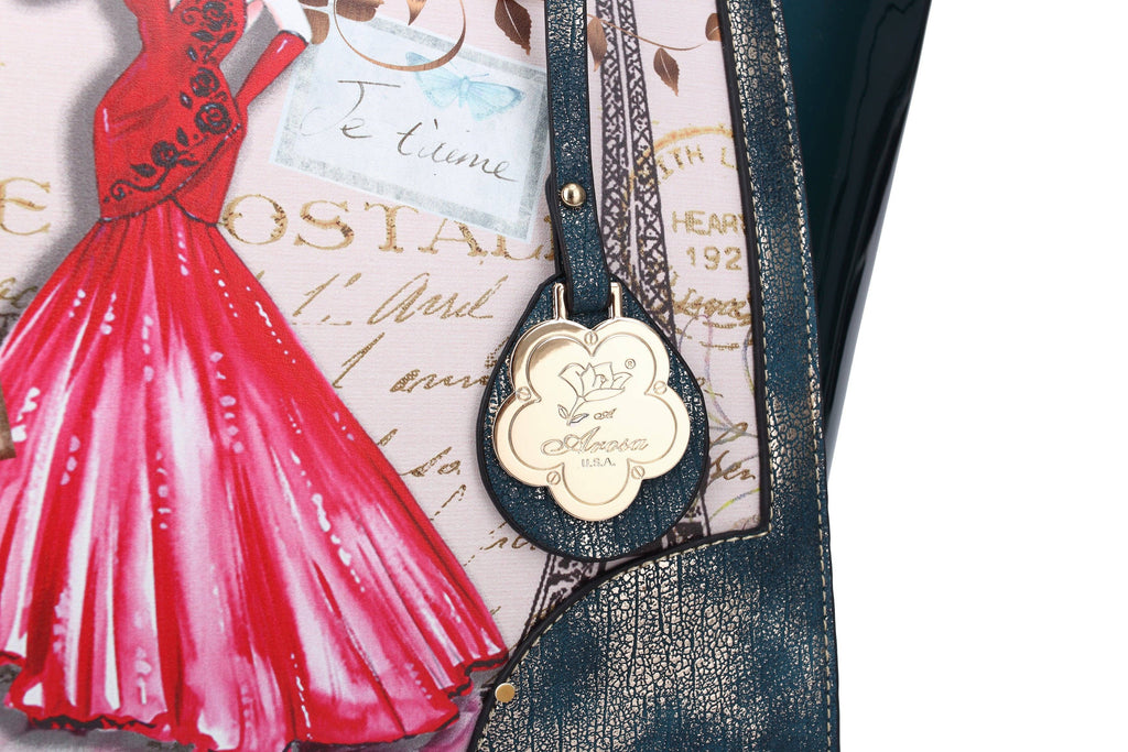 Arosa Lady Luck Vintage Scratch & Stain Resistant Tote Bag