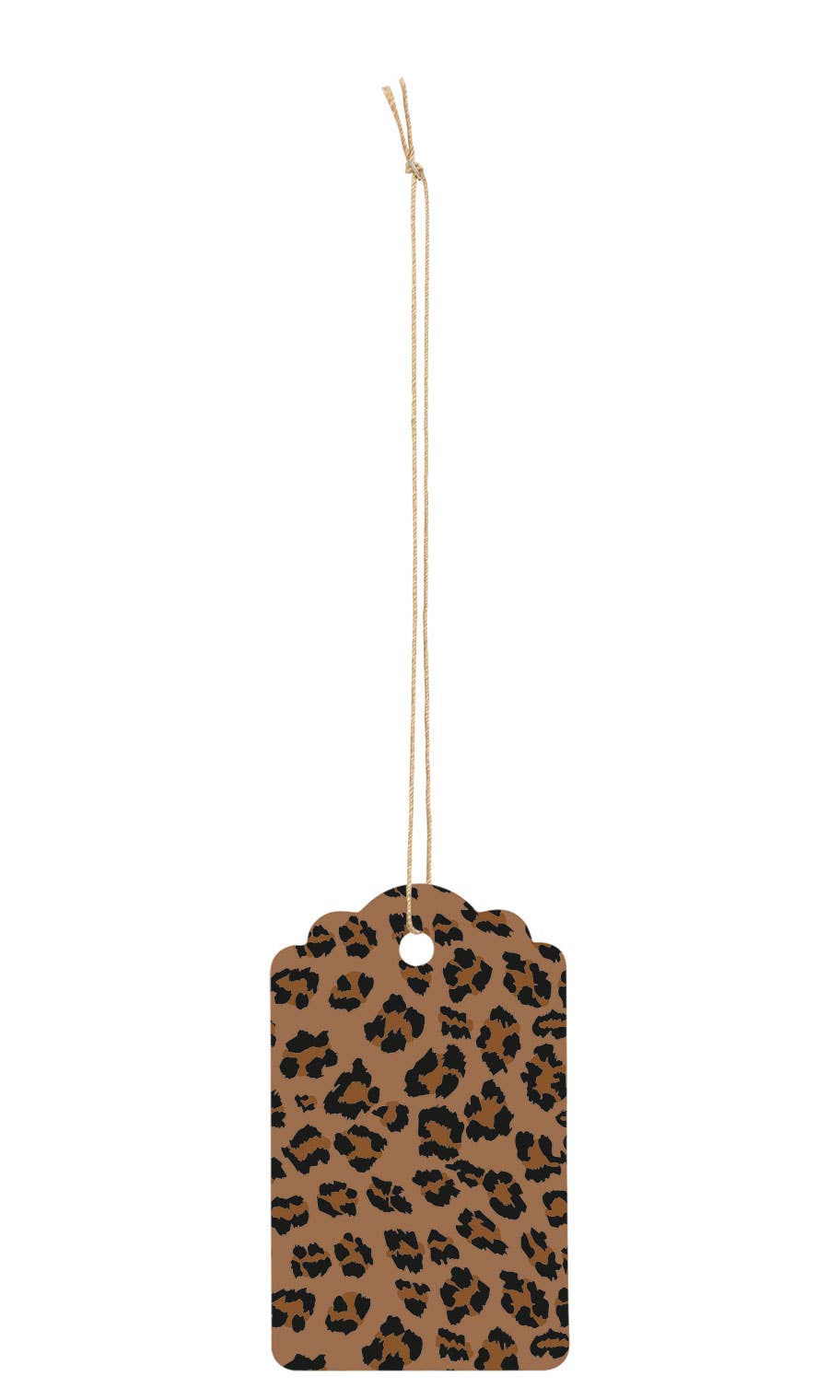 Strung Scalloped Price Tags
