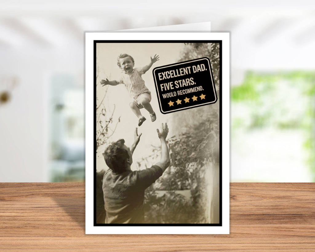 Funny Fathers Day Card | Fathers Day Gifts | USA