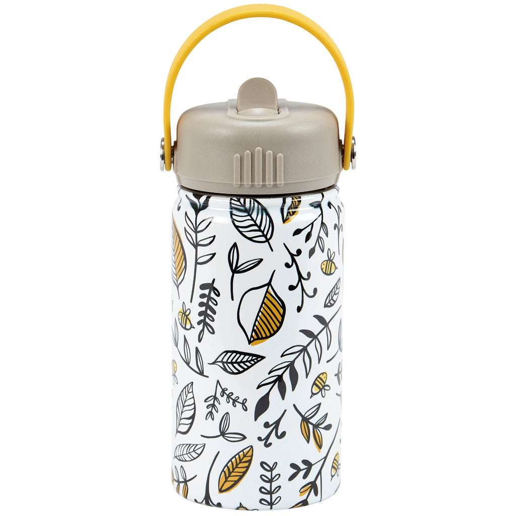 Bee Floral Kids Water Bottle