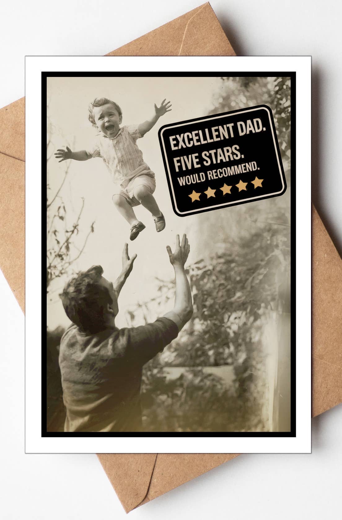 Funny Fathers Day Card | Fathers Day Gifts | USA