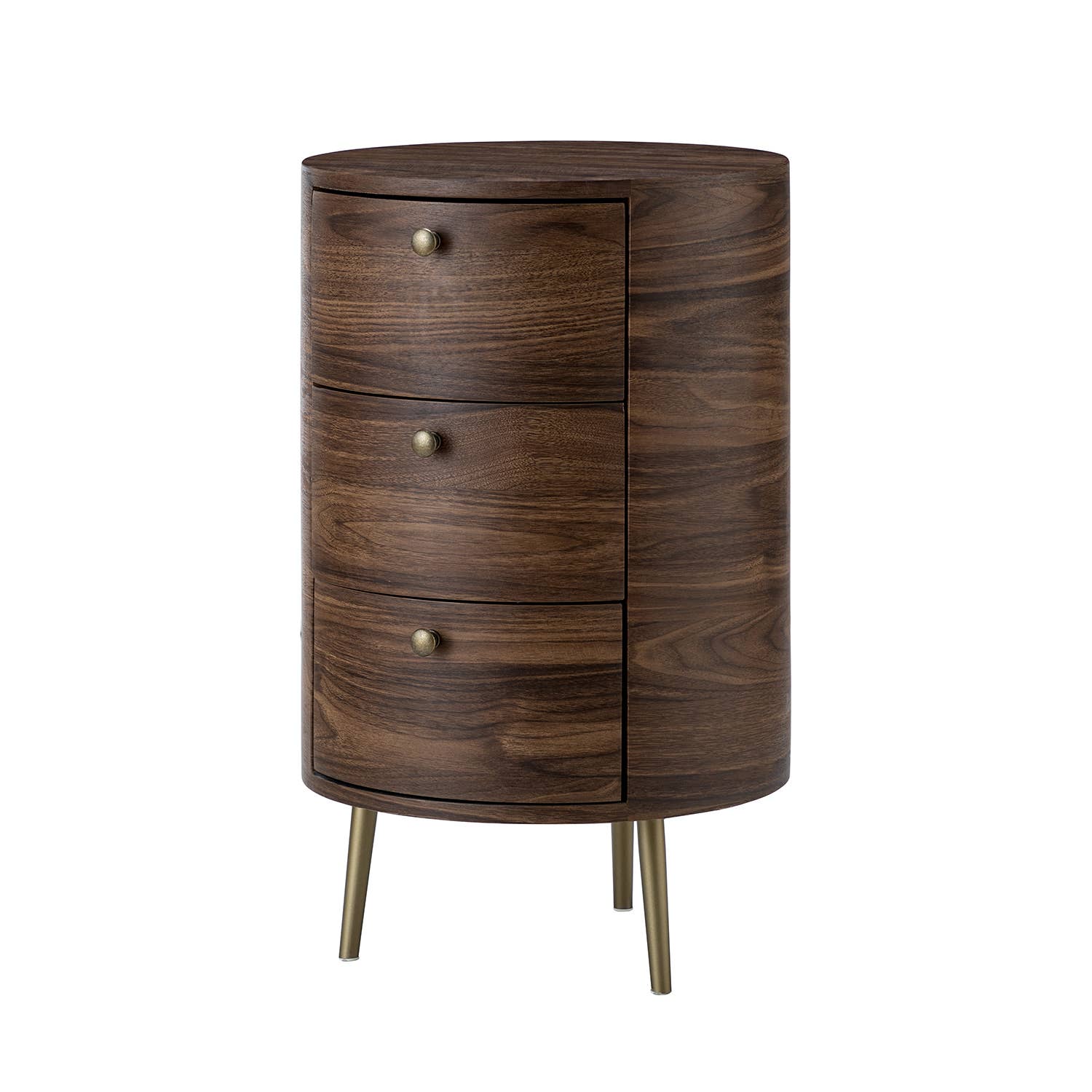 Etta Drum 3 - Drawer End Table