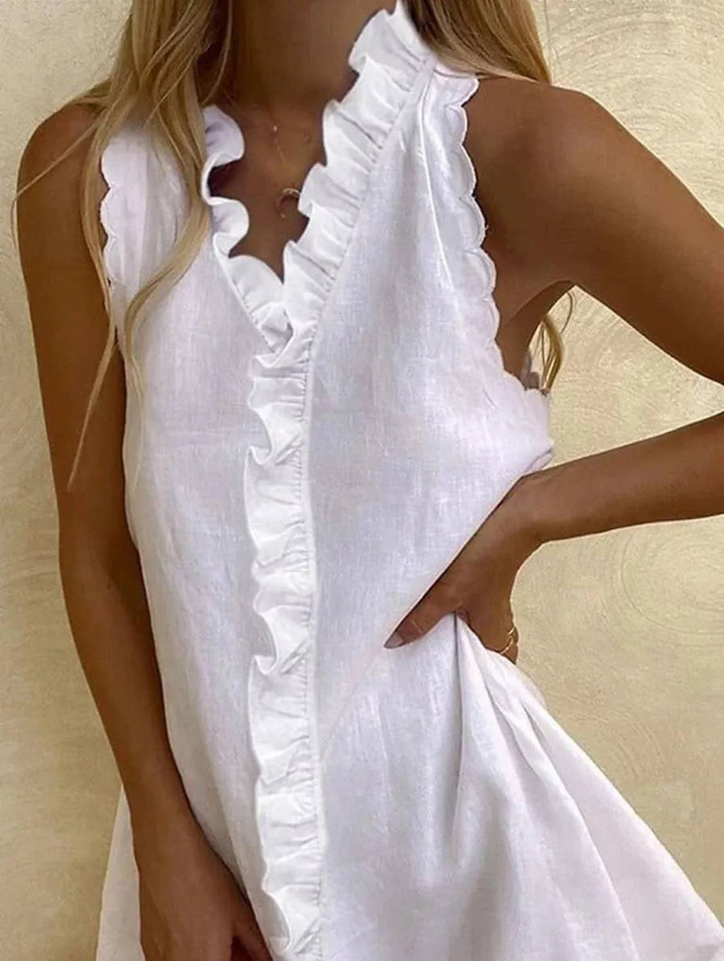 Cotton Linen Dress