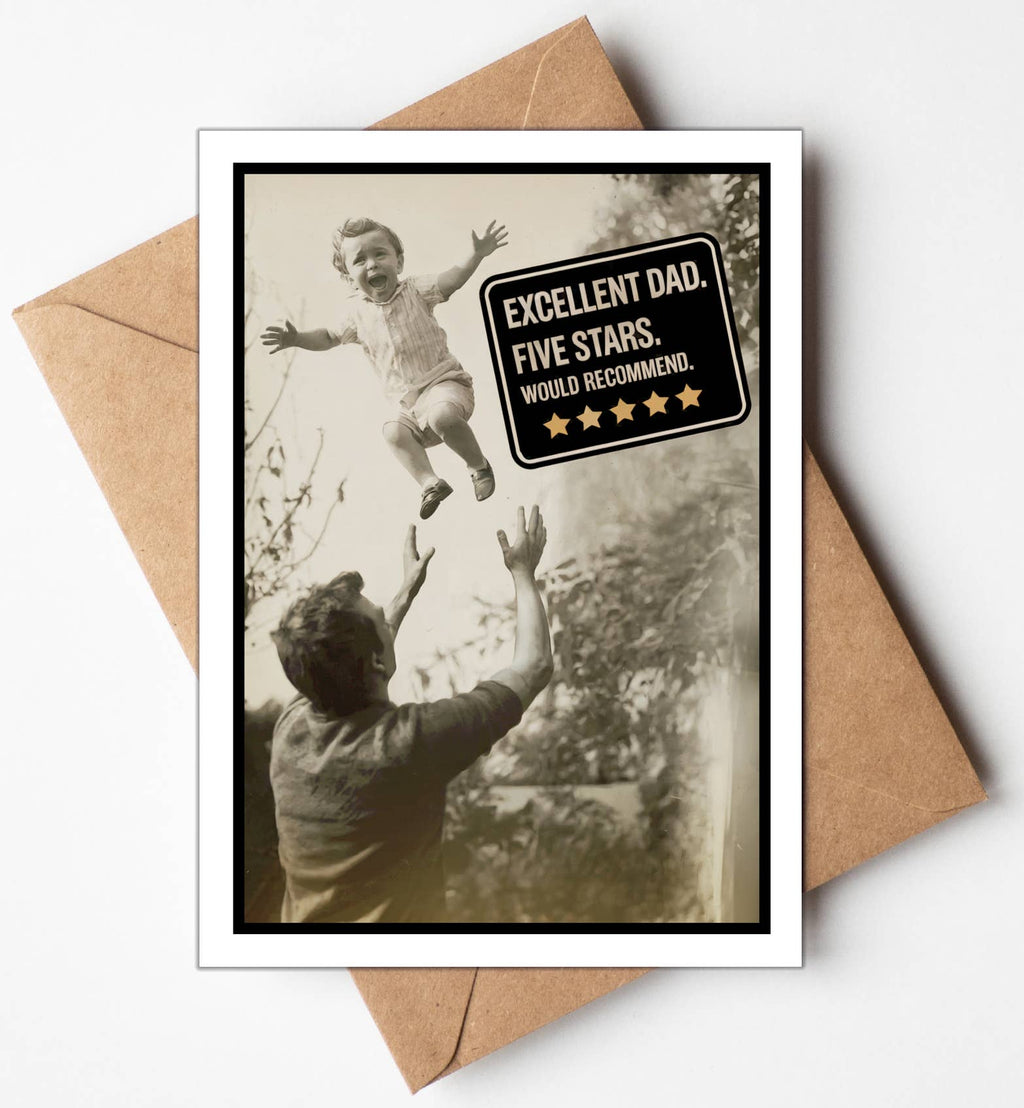 Funny Fathers Day Card | Fathers Day Gifts | USA