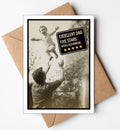 Funny Fathers Day Card | Fathers Day Gifts | USA