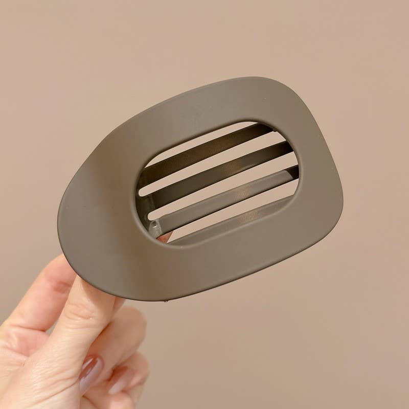 Jumbo Lay Flat Oval Hair Claw Clips Secure Styling | 40H982