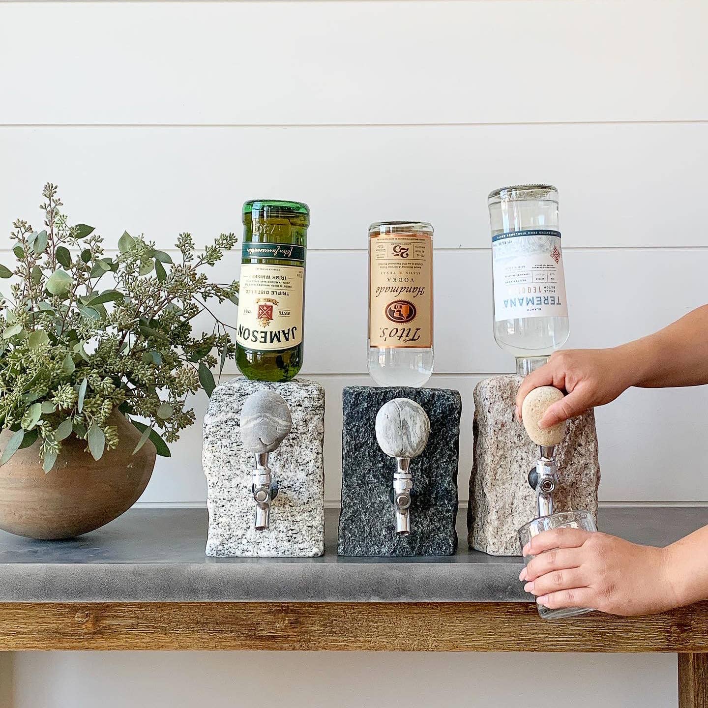 Stone Drink Dispenser